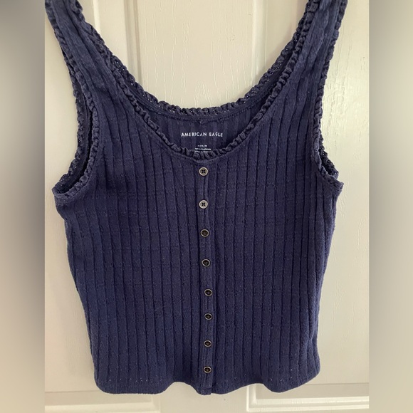 American Eagle button knit tank - Picture 2 of 8
